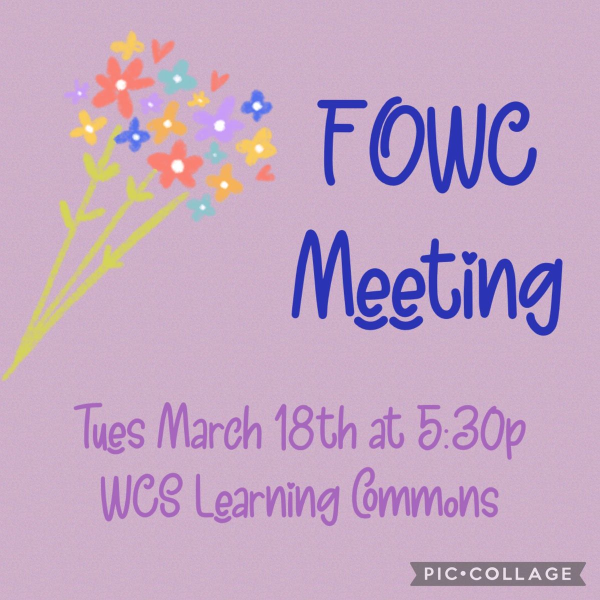 FOWC March 2025 Meeting