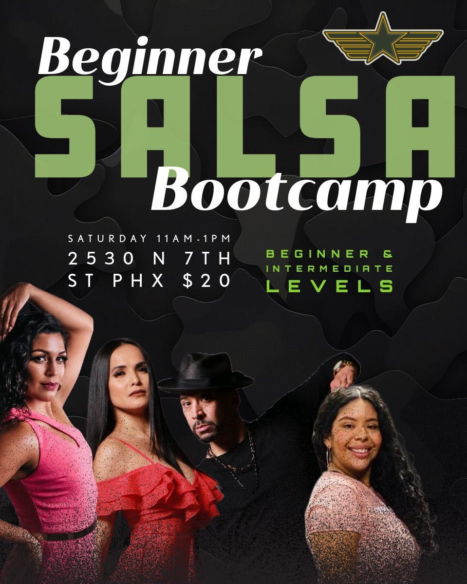 Saturday Beginner Salsa Bootcamp with Phoenix Salsa!