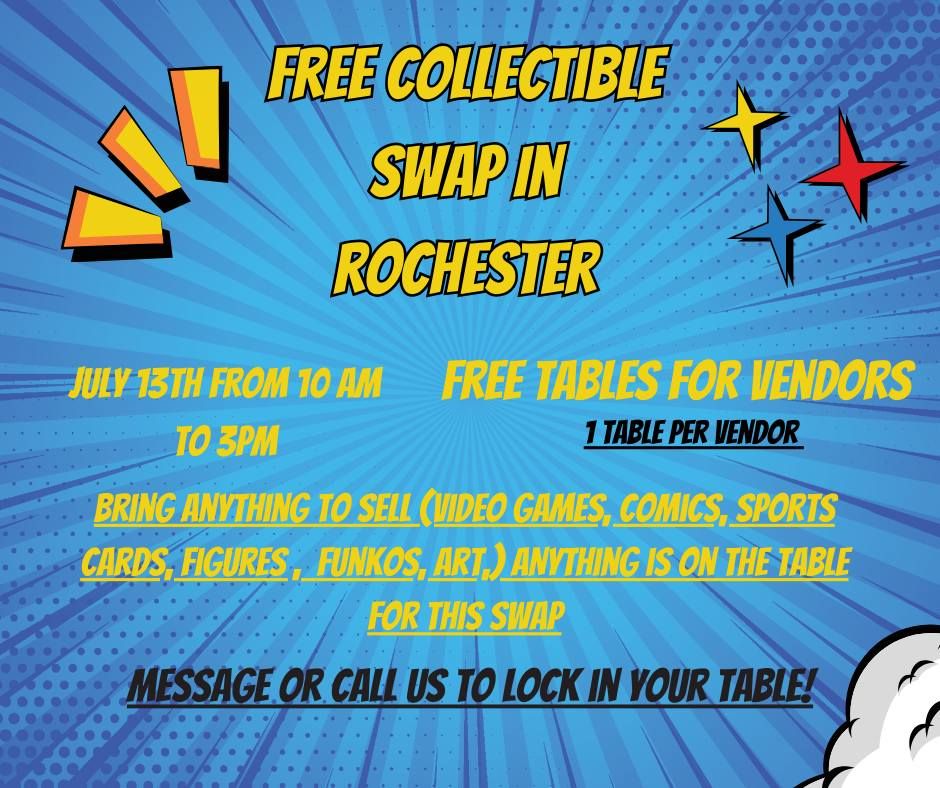 Free Collectible Swap in Rochester
