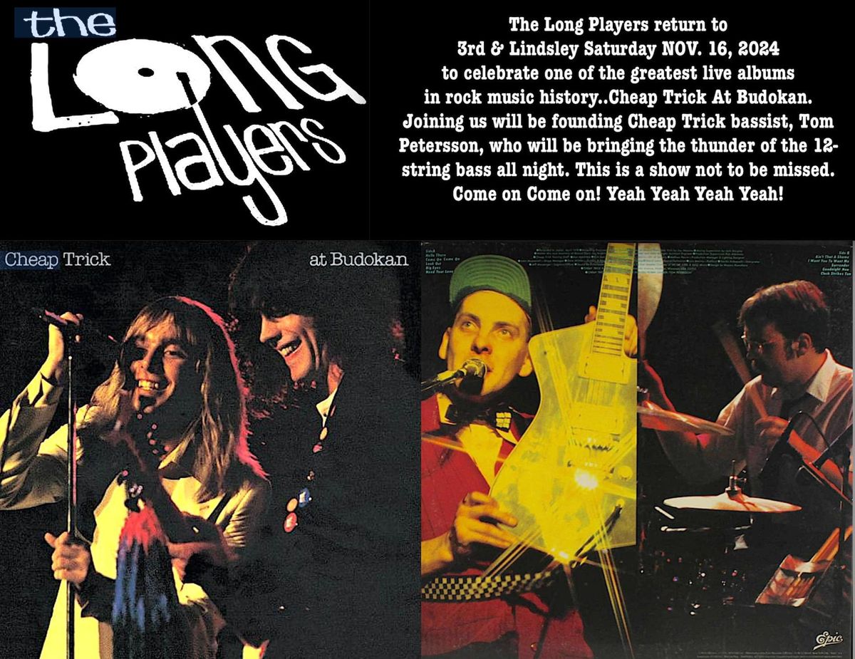 The Long Players celebrate Cheap Trick At Budokan