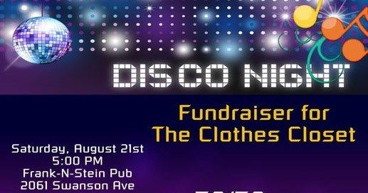 Disco Night Fundraiser for The Clothes Closet
