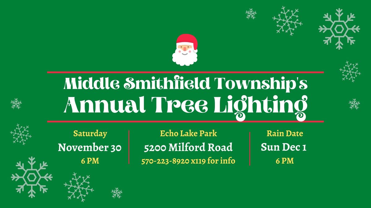 12th Annual Middle Smithfield Twp. Tree Lighting