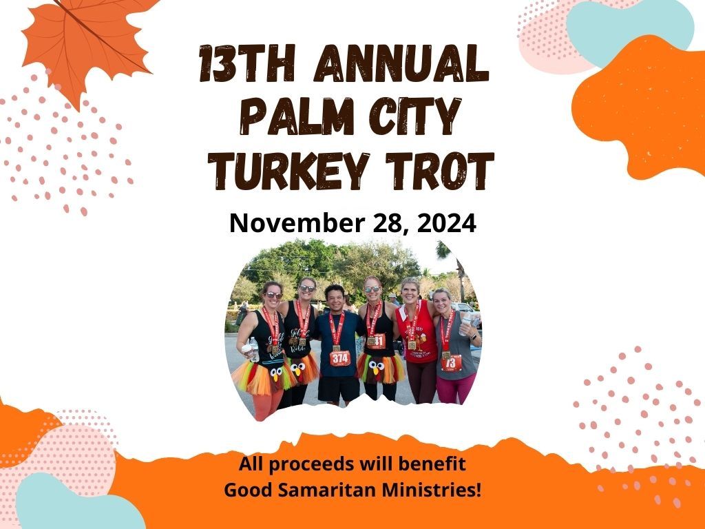 13th Annual Palm City Turkey Trot 5K Run\/Walk & Kids Fun Run