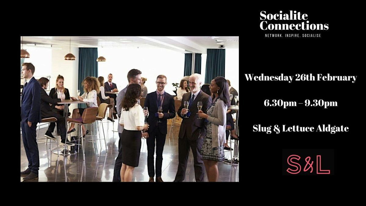 Business Networking for Entrepreneurs, Investors &amp; Startups at Slug &amp; Lettuce Algate