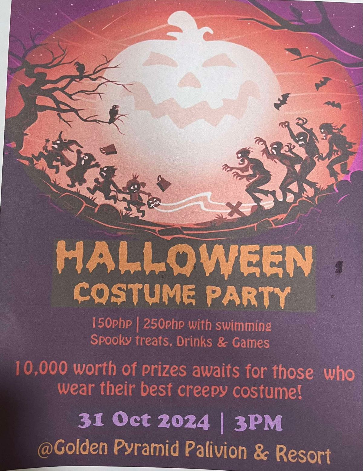 Halloween costume Party