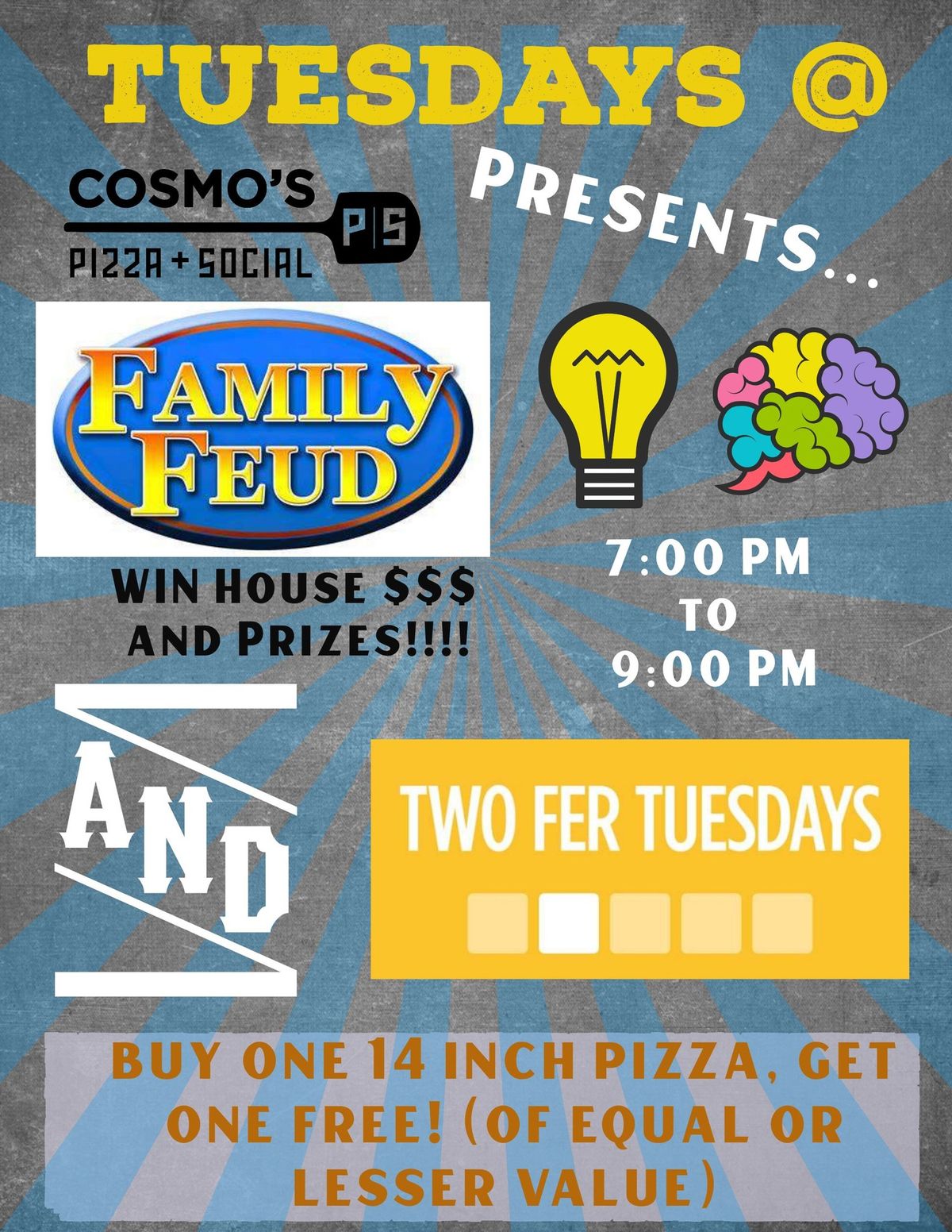 Twofer Tuesdays with Family Feud!