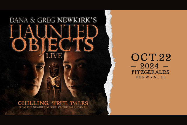 HAUNTED OBJECTS LIVE! Chilling, True Tales from the Newkirk Museum of th...