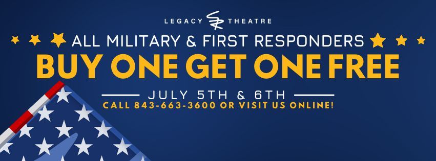 Military and First Responders- BOGO