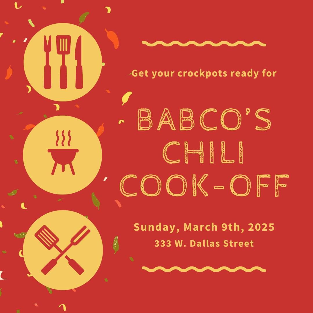 BABCo's Chili Cook-Off!