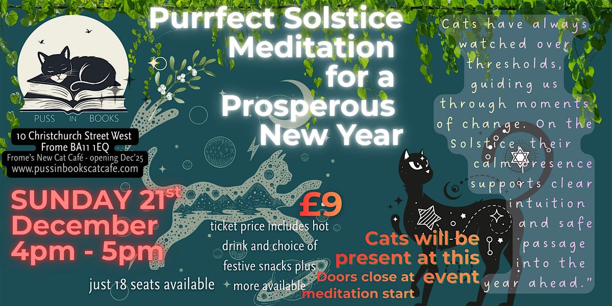 Purrrfect Solstice Meditation for a Prosperous New Year