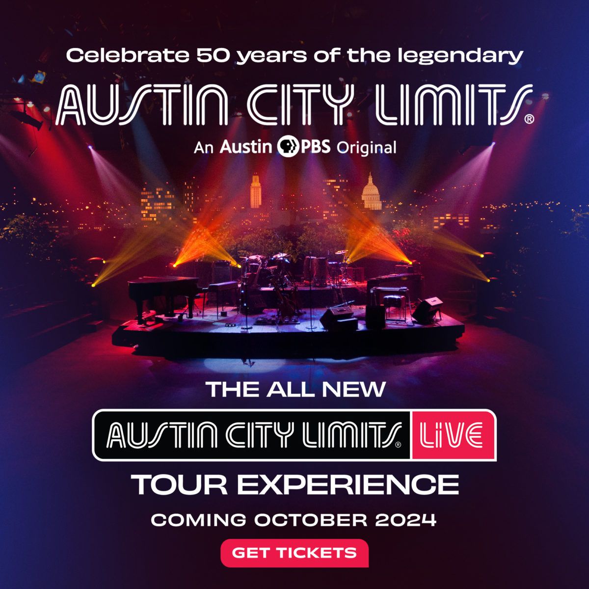 Austin City Limits Celebrates 50 Years at Austin City Limits Live at The Moody Theater