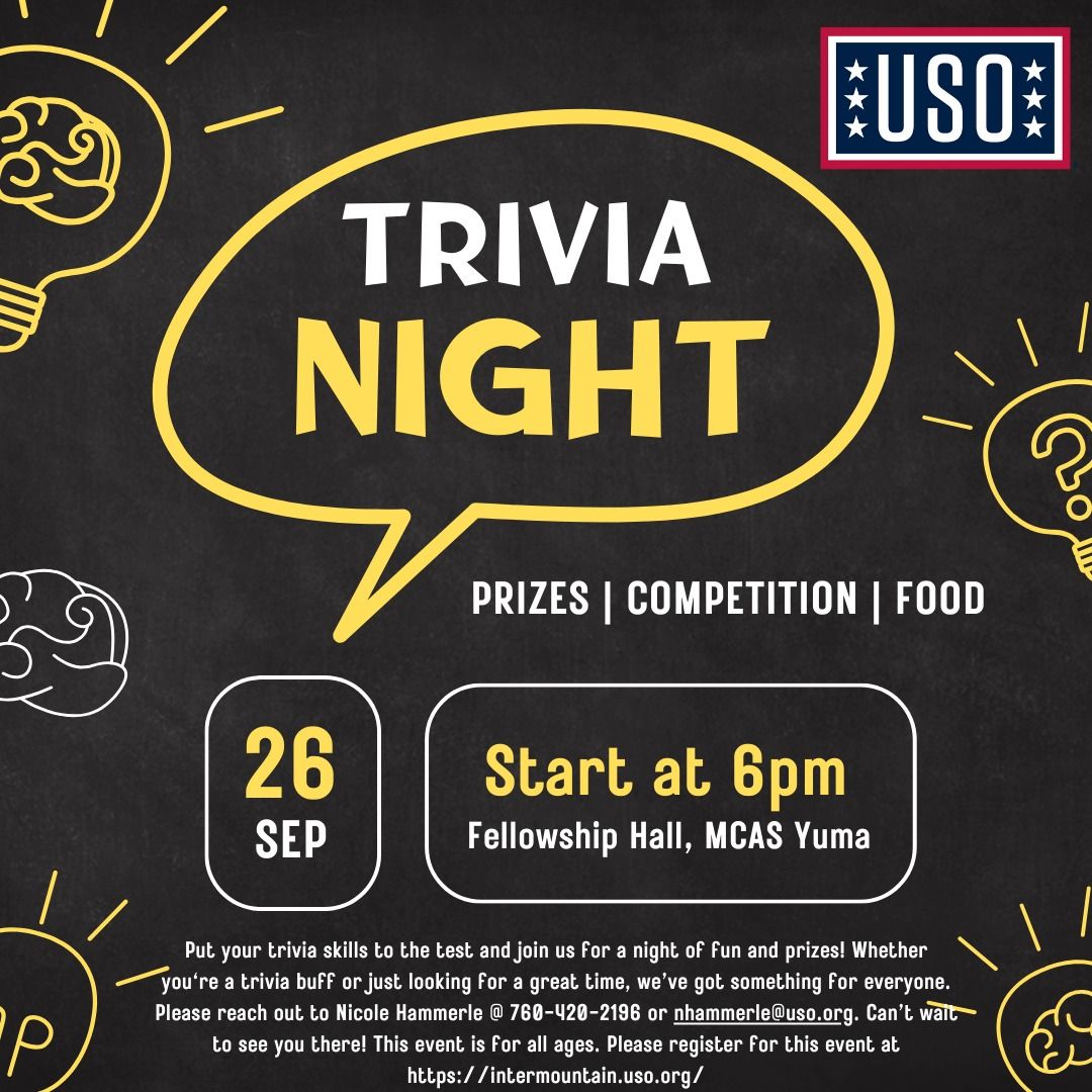 Yuma - Trivia Night