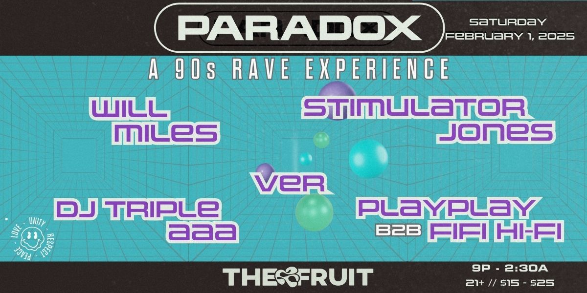 PARADOX : a 90s rave experience