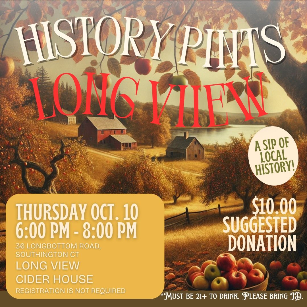 History Pints @ Long View Ciderhouse