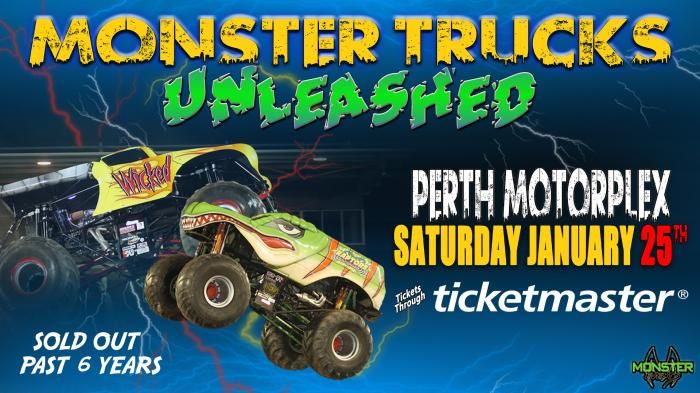 Monster Trucks Unleashed - Perth