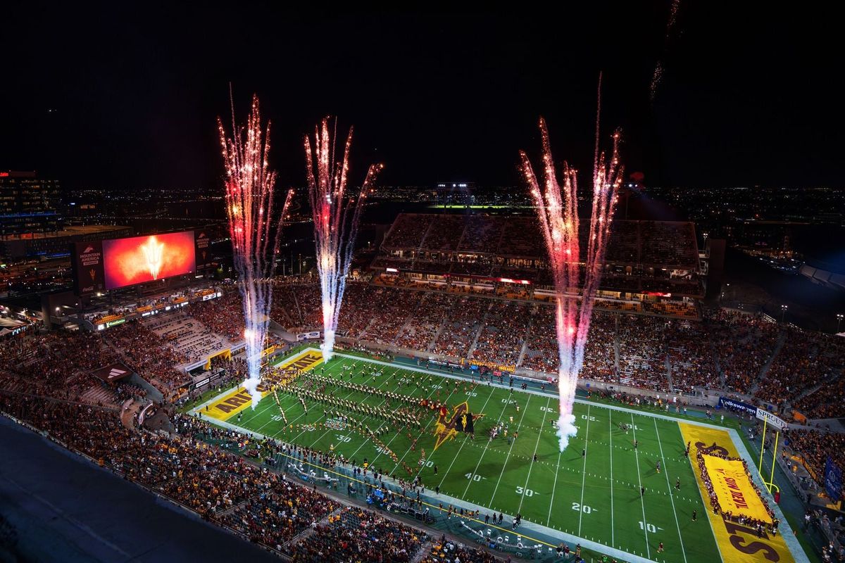Texas Tech Red Raiders at Arizona State Sun Devils Football at Mountain America Stadium