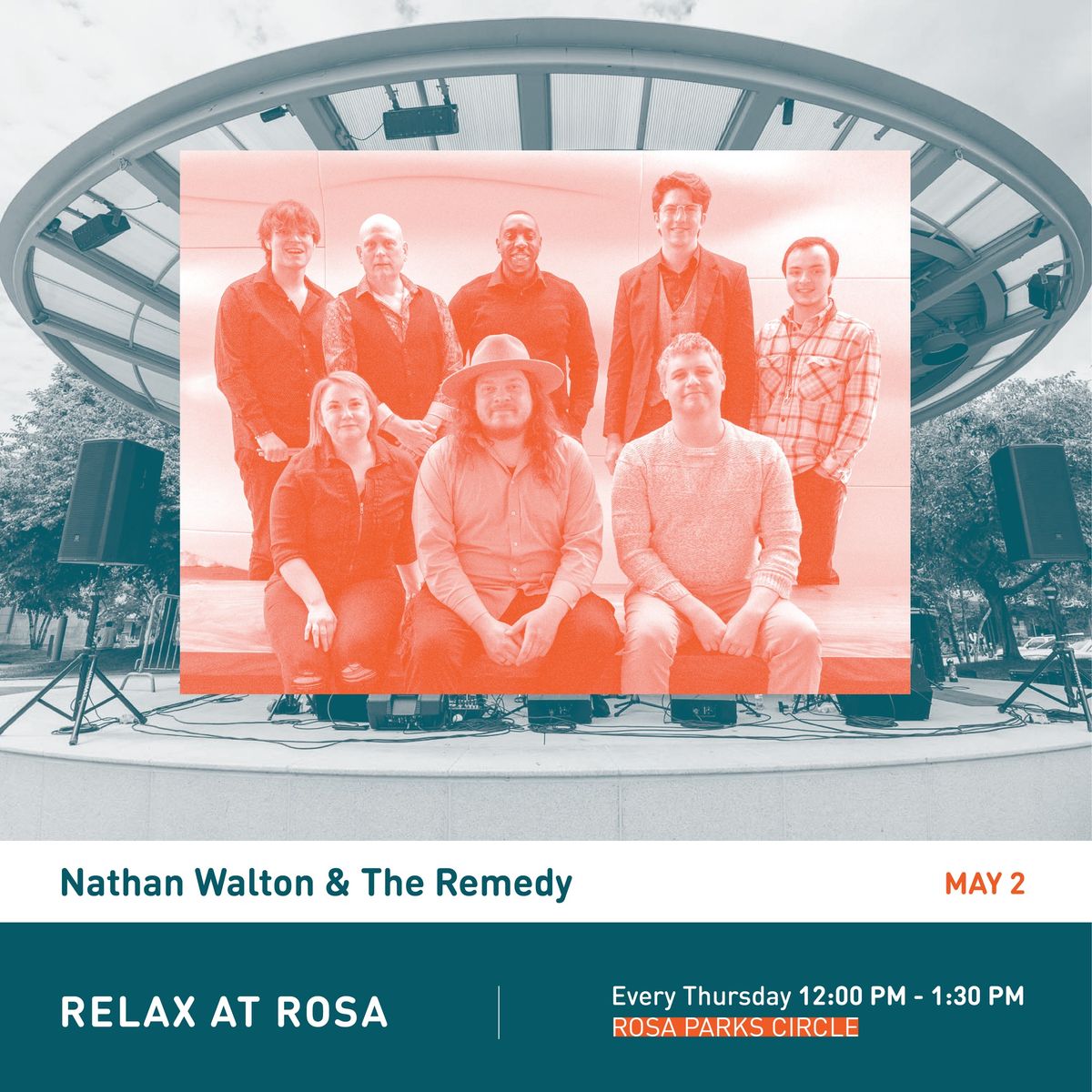 Relax at Rosa Concert Series | Nathan Walton and The Remedy