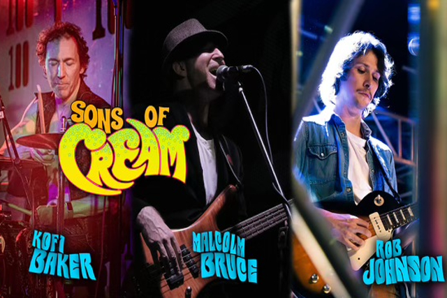 Sons of Cream - Kofi Baker, Malcom Bruce, Rob Johnson