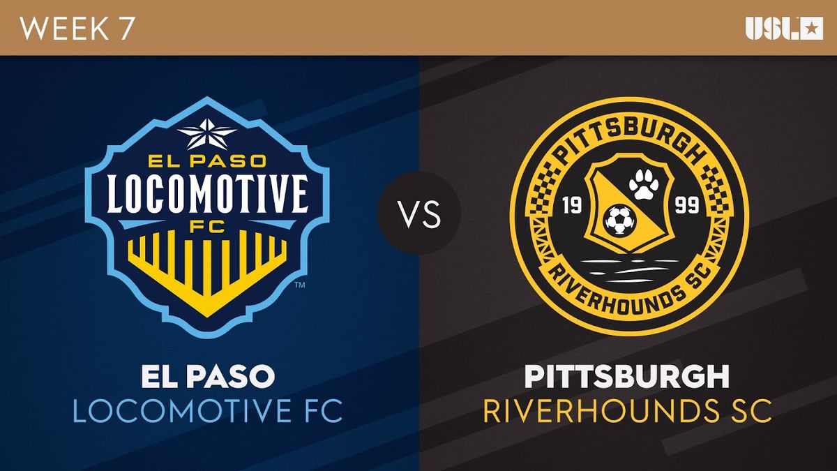 El Paso Locomotive FC at Pittsburgh Riverhounds SC