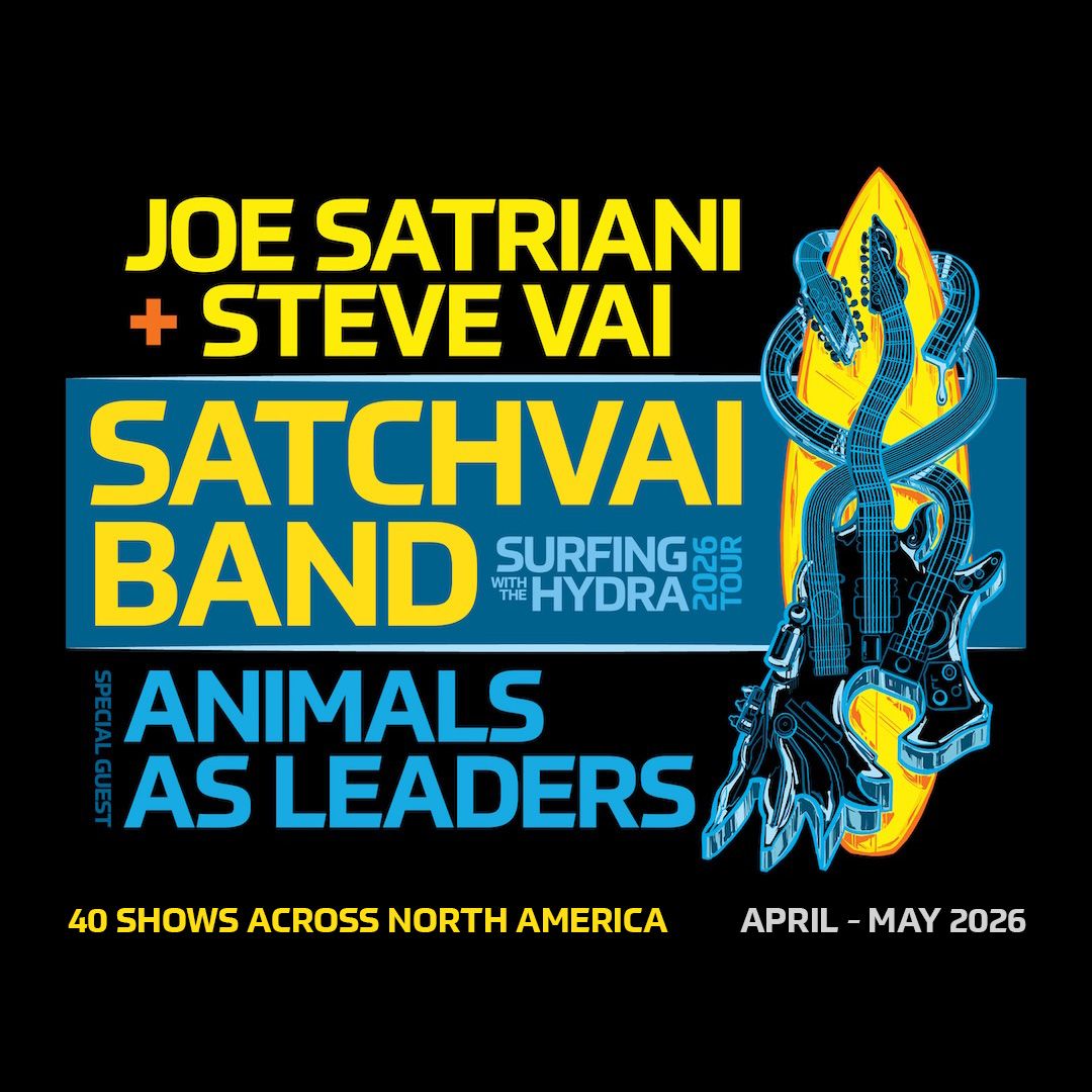 SatchVai Band: Joe Satriani & Steve Vai & Animals As Leaders