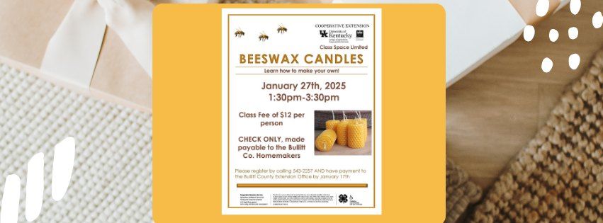 Beeswax Candle Making