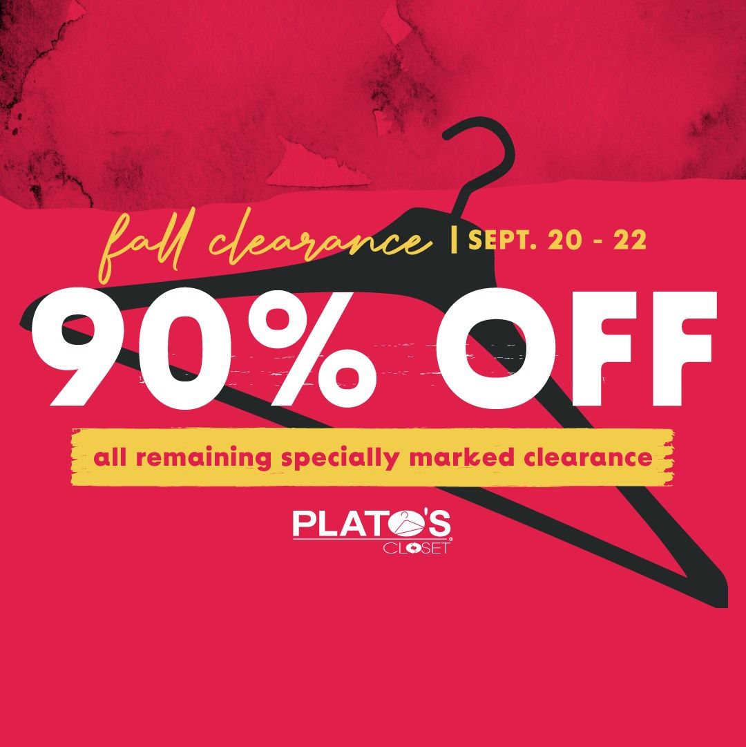 90% OFF CLEARANCE SALE! 