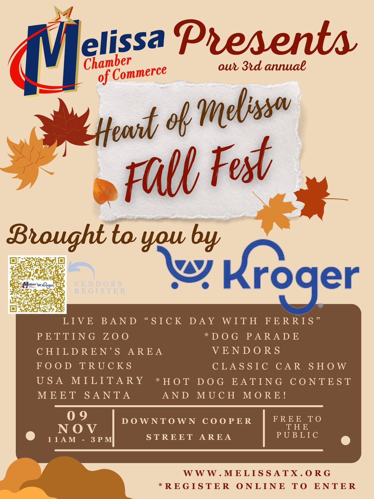 Heart of Melissa Fall Fest 