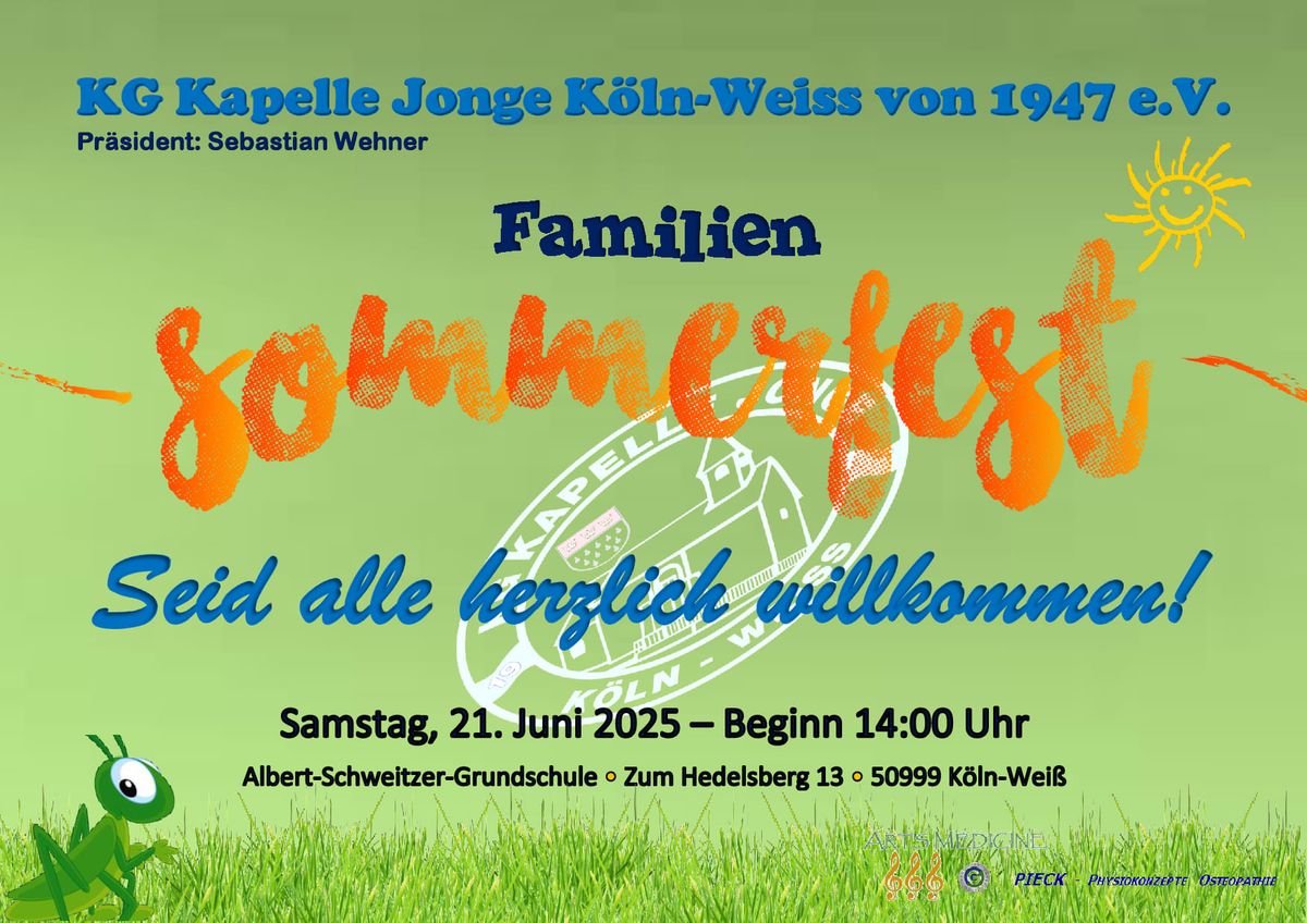 Familien-Sommerfest der KG