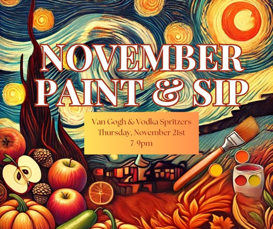 November Paint & Sip