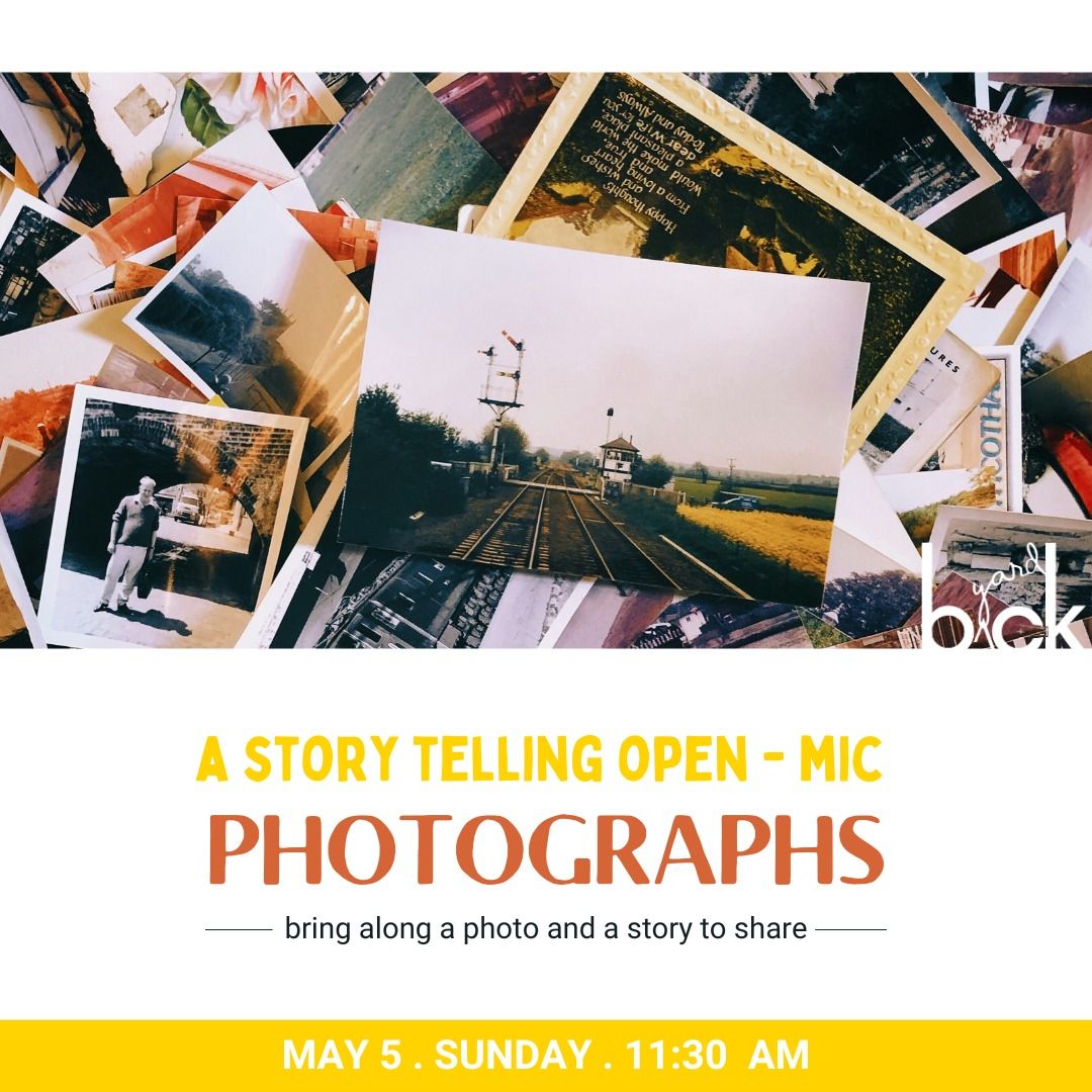 Photographs : Storytelling Open-Mic
