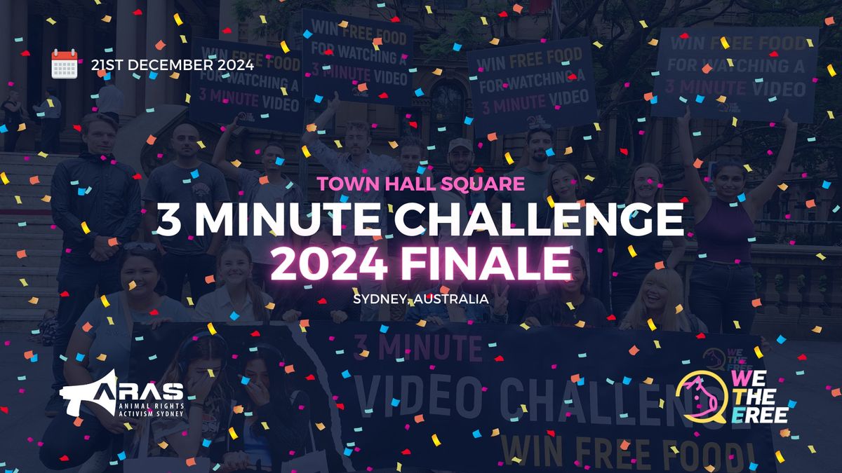 WTF 3 Minute Challenge - 2024 Finale | Sydney, AU | 21st December 2024