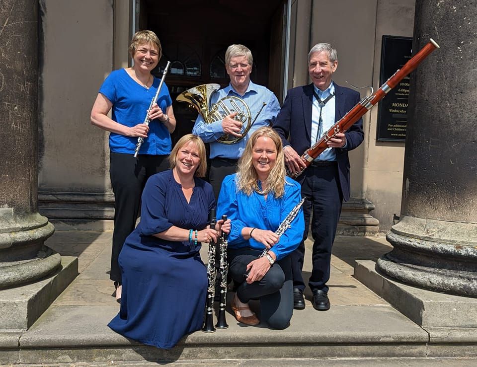 Quintessential performing at Concerts in the Round 2024 at St Chads Shrewsbury