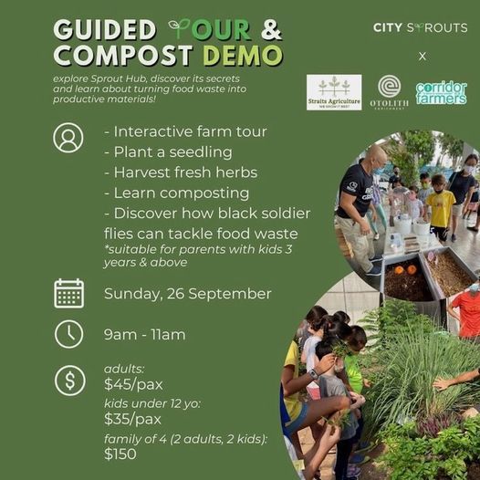 Guided Urban Farm Tour & Compost Demo (HURRY! Limited Spots)
