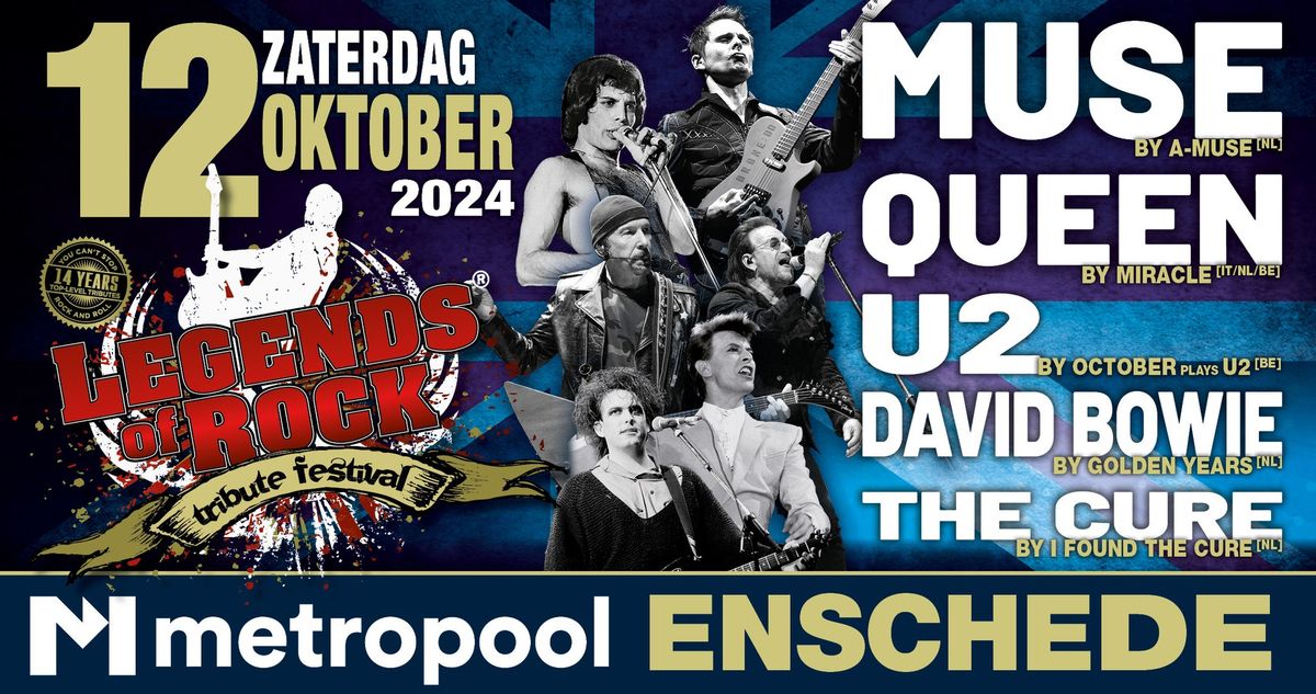 LEGENDS of ROCK Tribute Festival | Poppodium Metropool Enschede