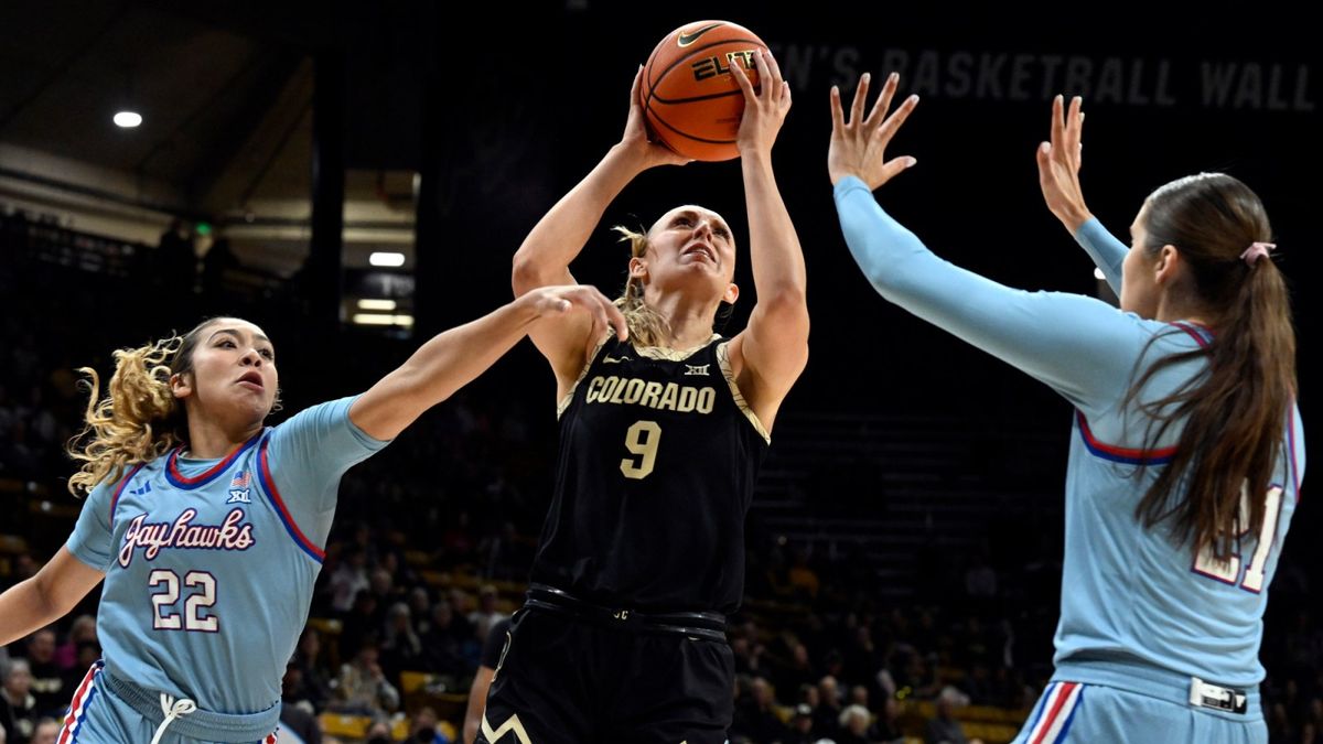Colorado Buffaloes at Kansas Jayhawks Womens Basketball