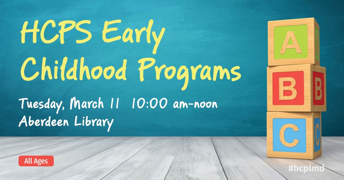 HCPS Early Childhood Programs