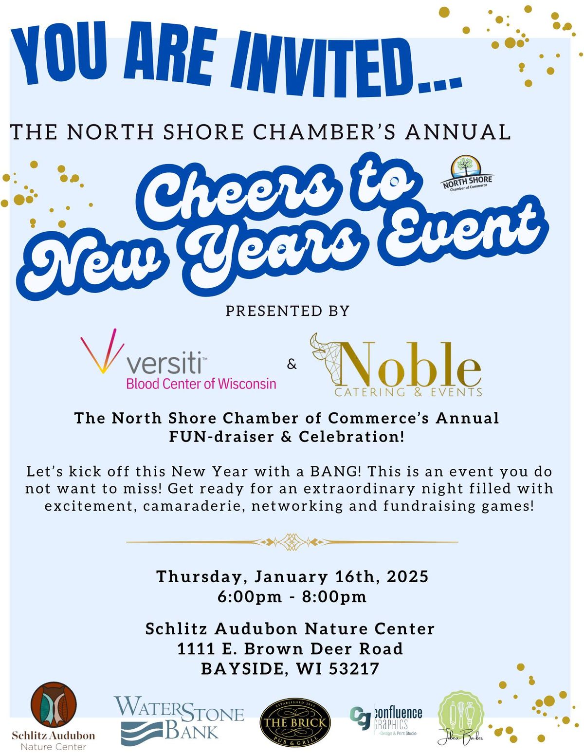 Annual Cheers to New Years Event 