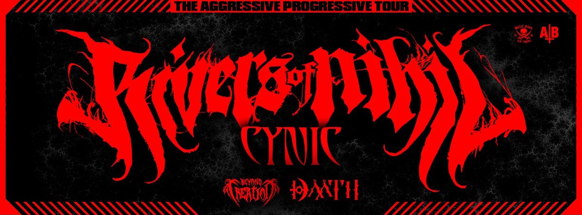 RIVERS OF NIHIL | CYNIC | BEYOND CREATION | DAATH | Karlsruhe