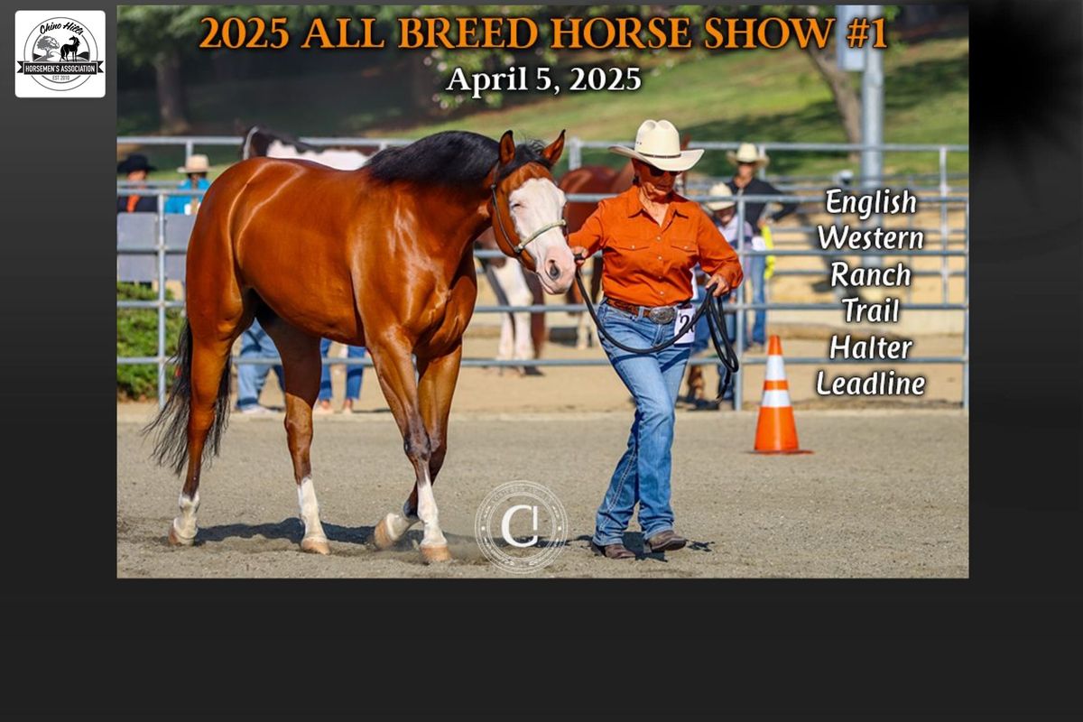 2025 CHHA All Breed Horse Show #1