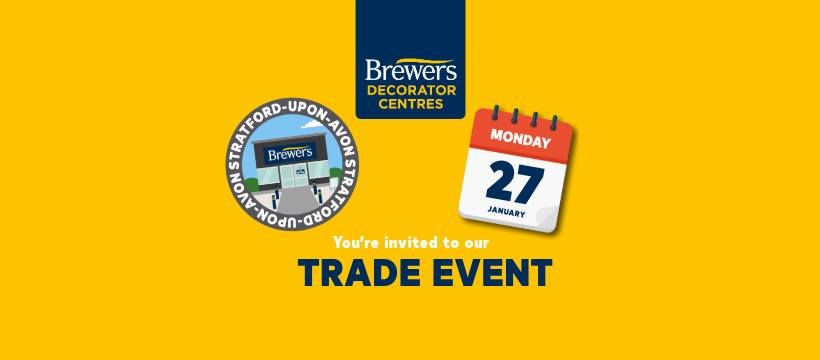 Trade Event at Brewers Decorator Centre Stratford-Upon-Avon