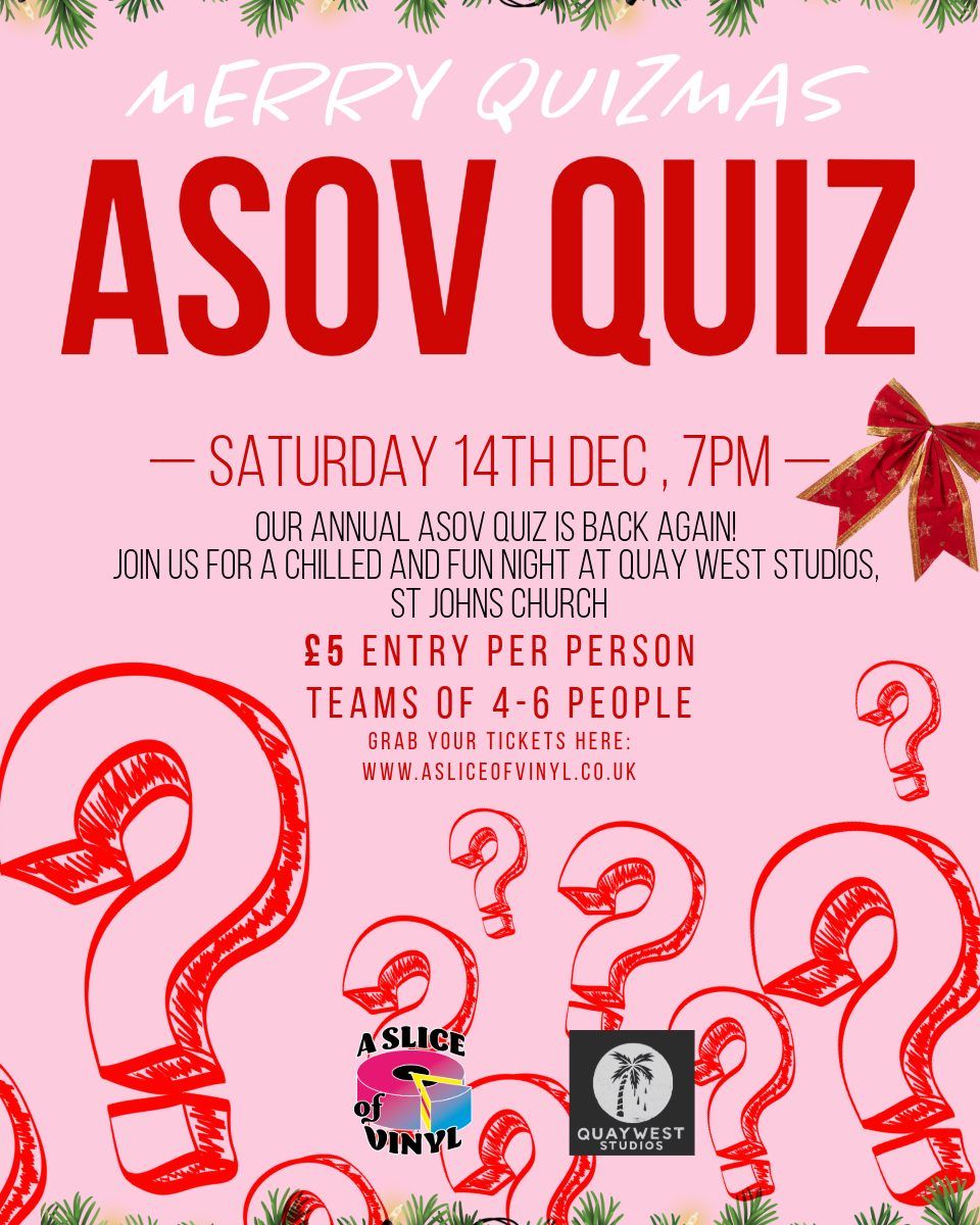 MERRY QUIZMAS! ASOV Quiz is back!