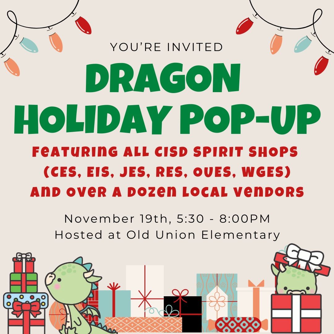 Dragon Holiday Pop-Up