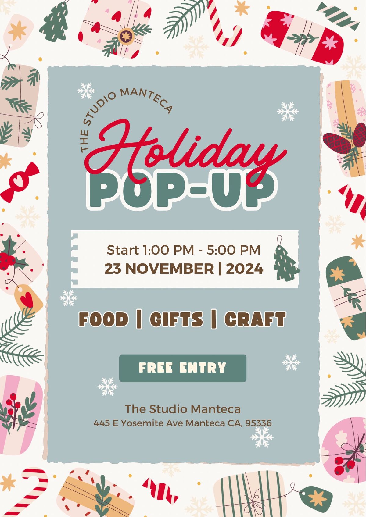 Holiday Pop-Up