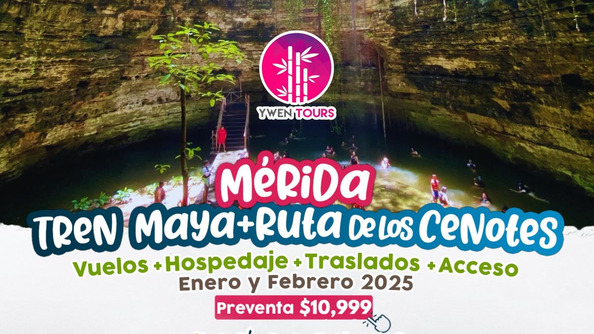 TREN MAYA Y RUTA DE LOS CENOTES