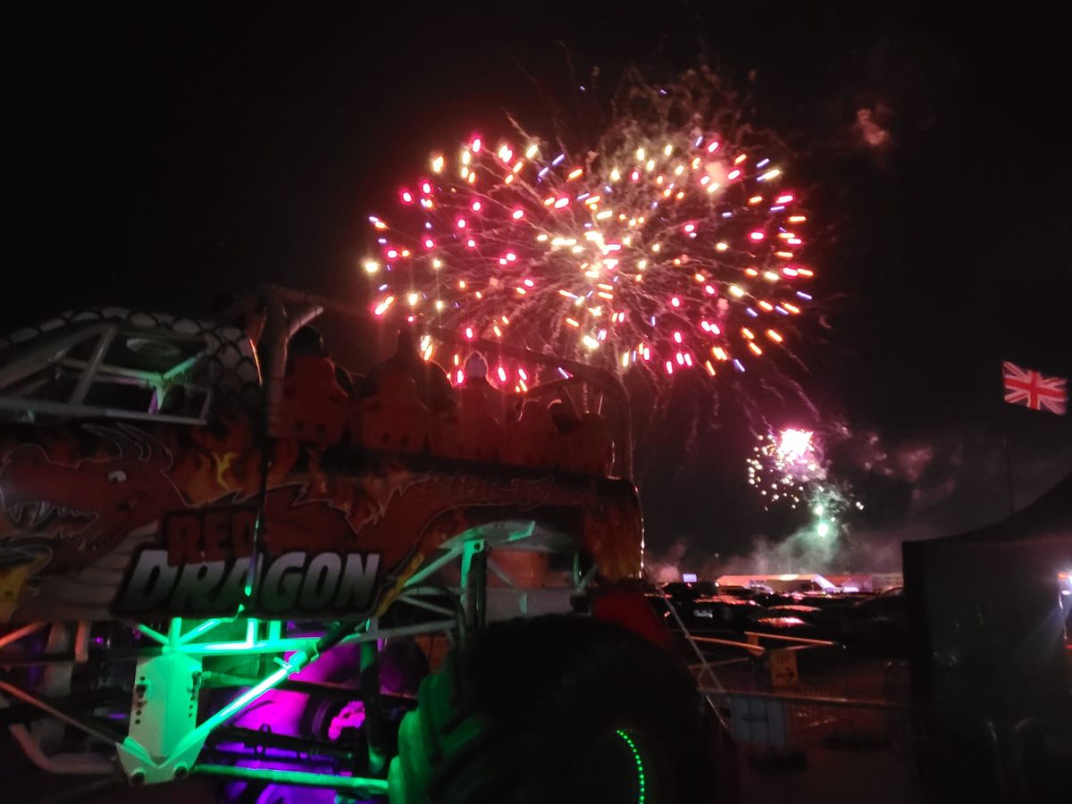 monsterTruck Rides at Firework Frenzy