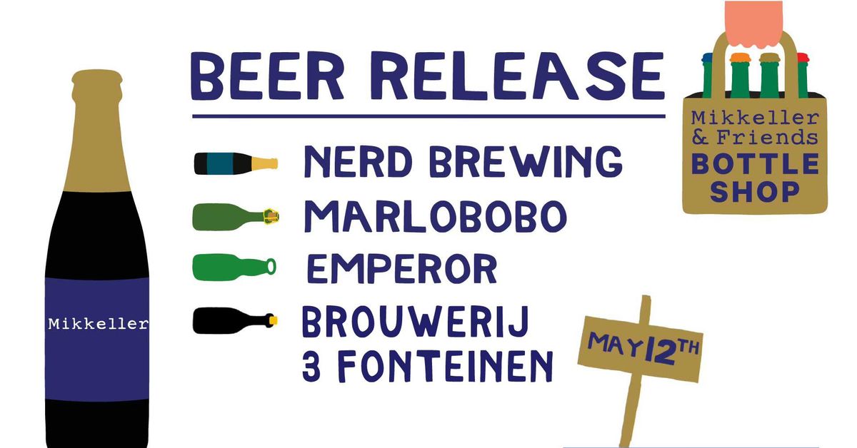 Nerd Brewing, Marlobobo, Emperor's Brewery & 3 Fonteinen Beer Release