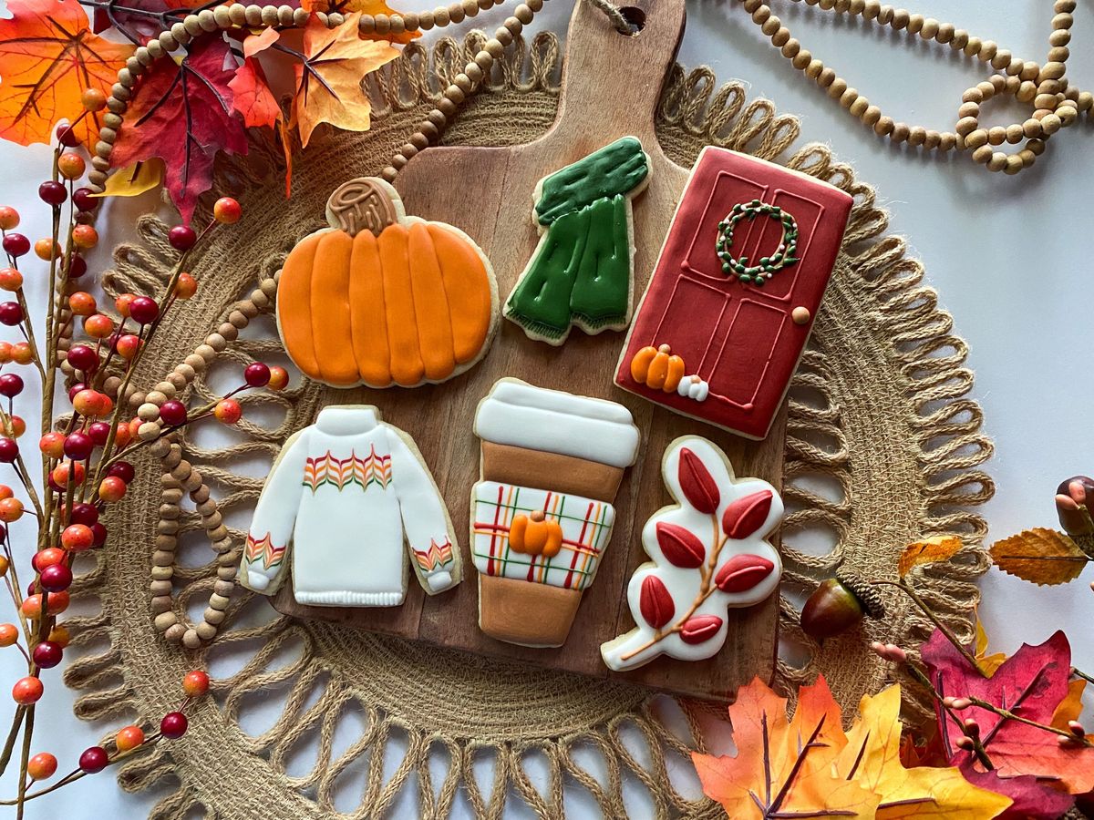 Sweater Weather Cookie Decorating Class - October 12th