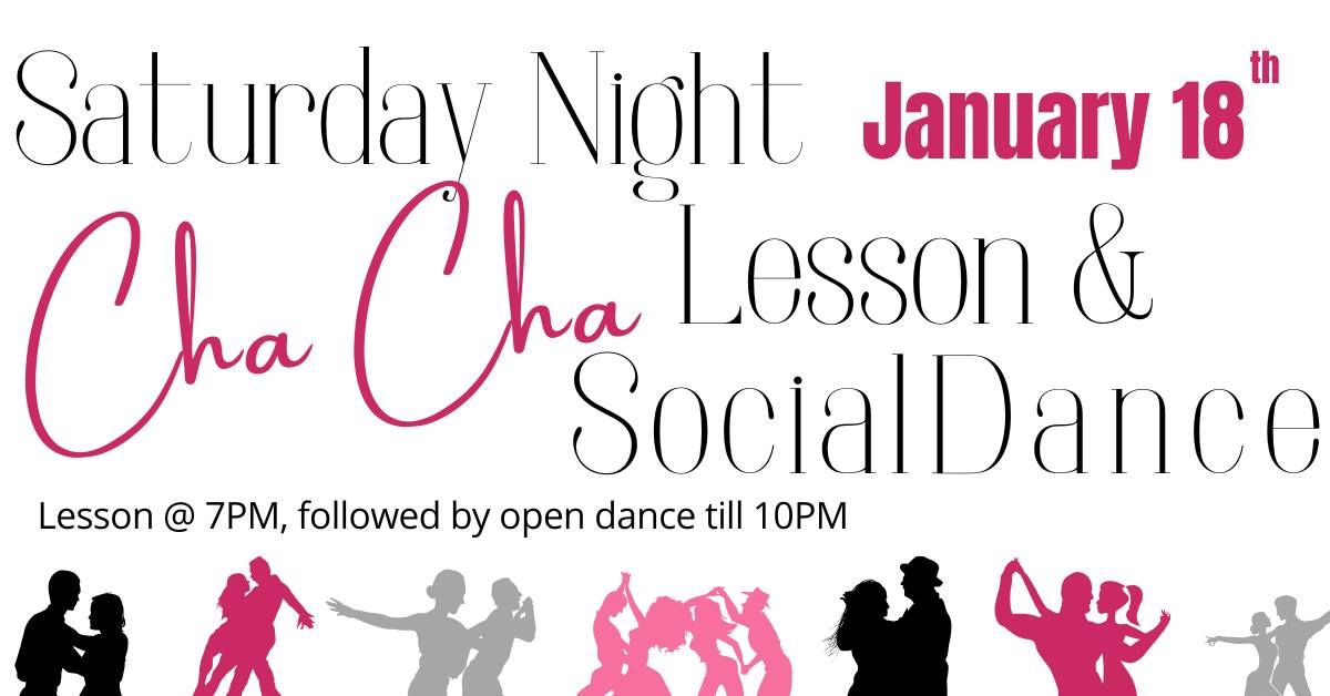 Saturday Night Lesson & Social Dance