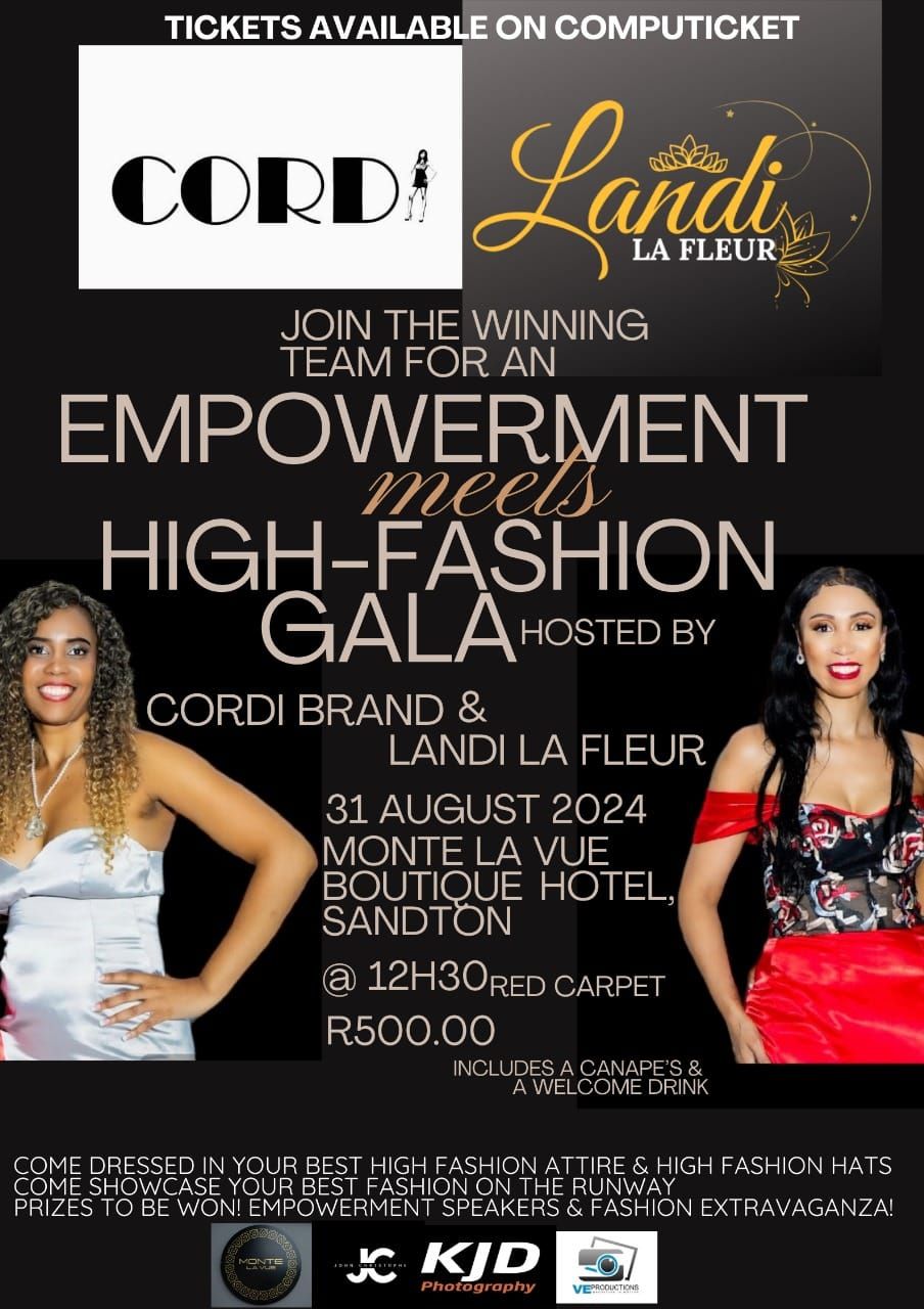 Women's Month Empowerment Meets High Fashion Gala