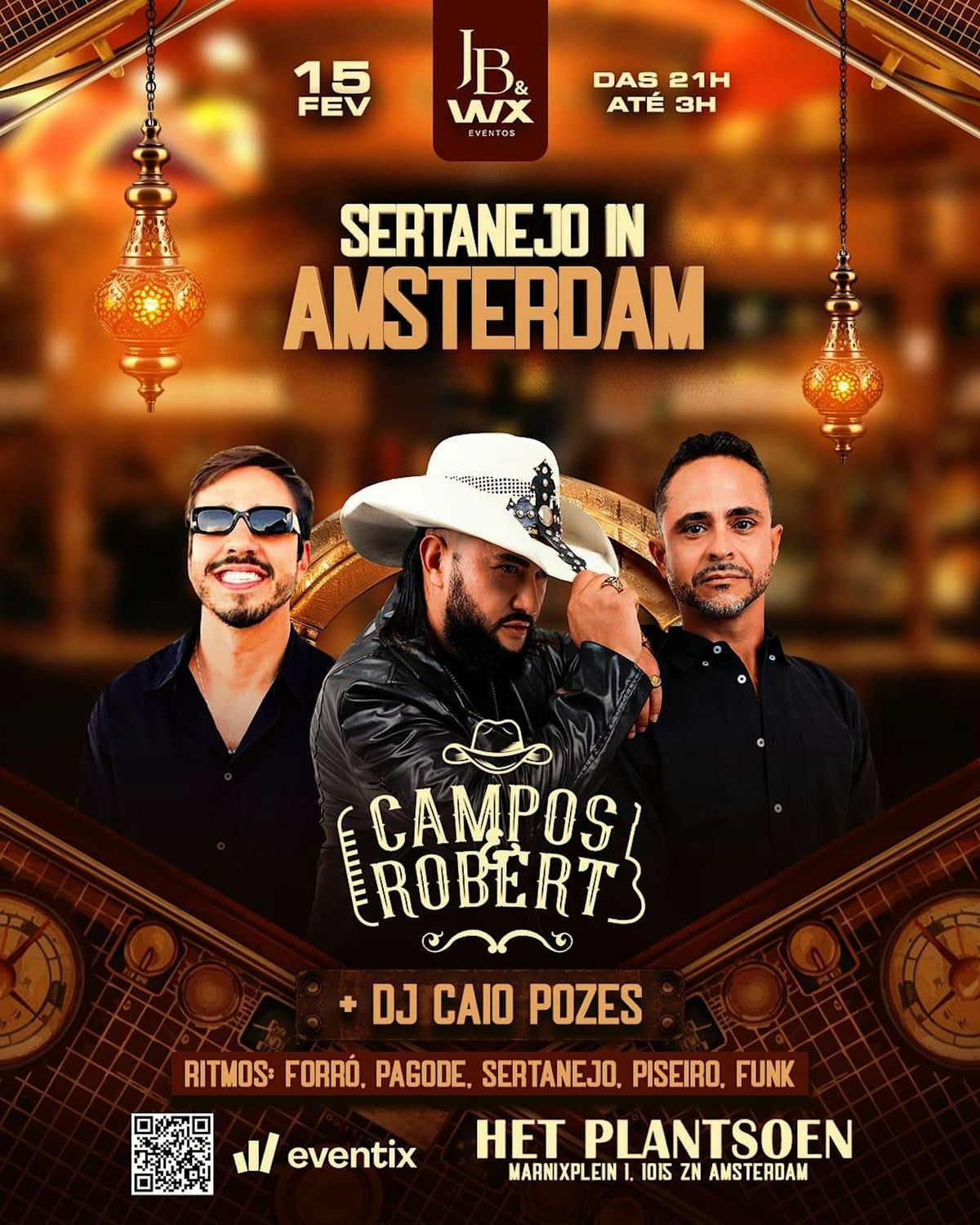 Sertanejo em Amsterdam